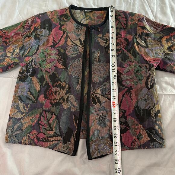 Vintage Soko Multicolored, Open, Carpet Jacket- 8 - Picture 7 of 8